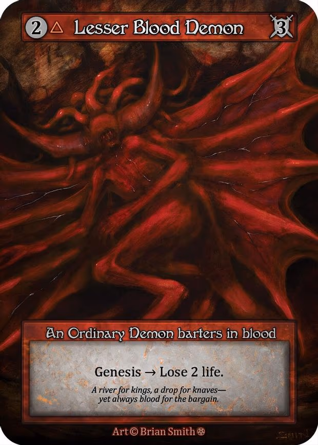 Lesser Blood Demon - Ordinary