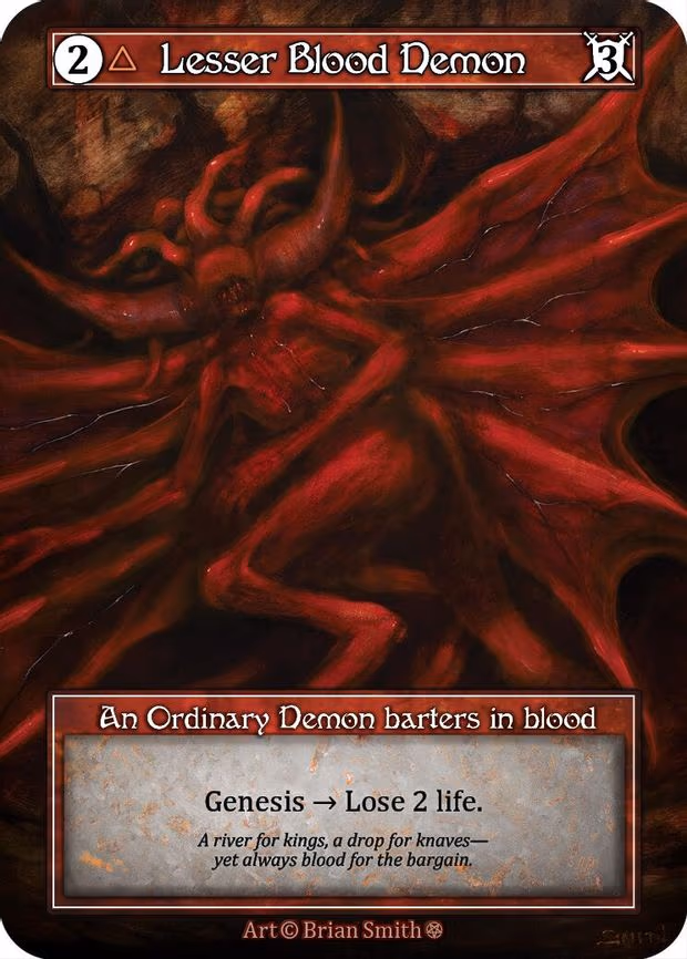 Lesser Blood Demon - Ordinary