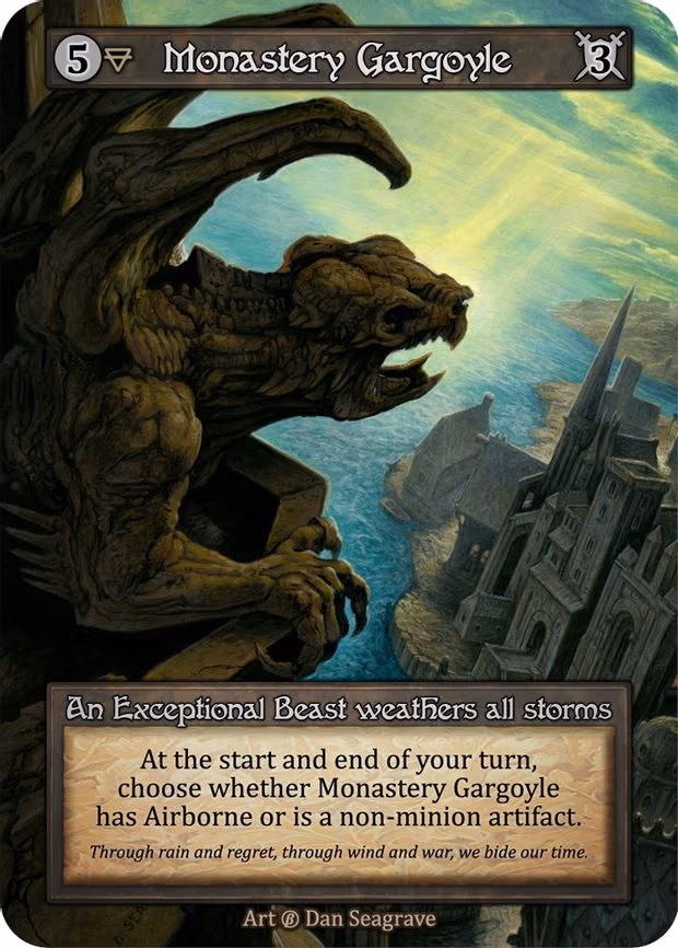 Monastery Gargoyle - Exceptional