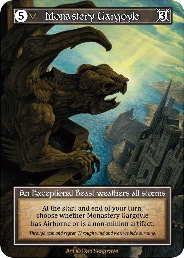 Monastery Gargoyle - Exceptional