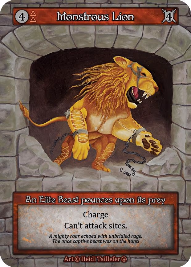 Monstrous Lion - Elite