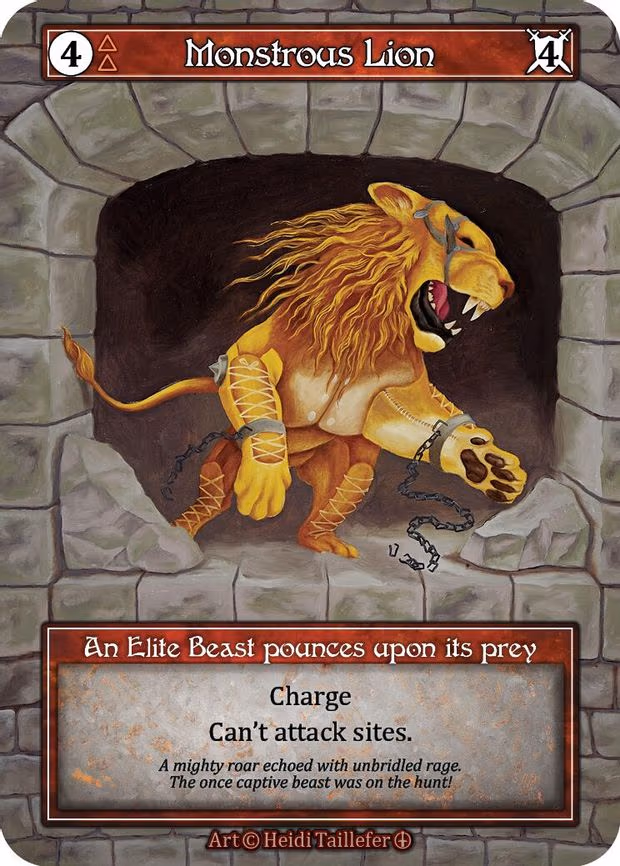 Monstrous Lion - Elite