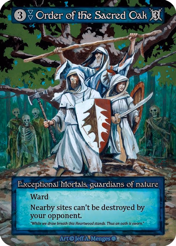 Order of the Sacred Oak - Exceptional