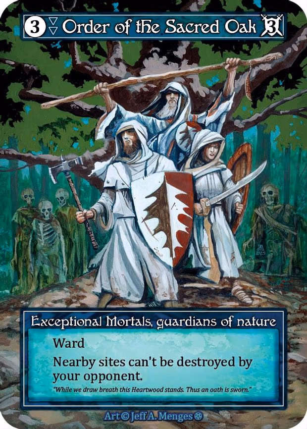Order of the Sacred Oak - Exceptional
