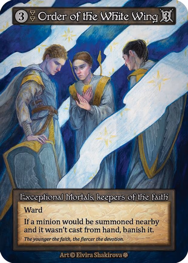 Order of the White Wing - Exceptional
