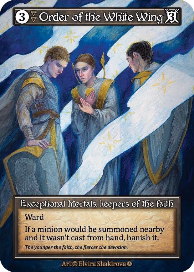 Order of the White Wing - Exceptional