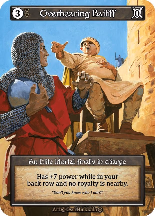 Overbearing Bailiff - Elite
