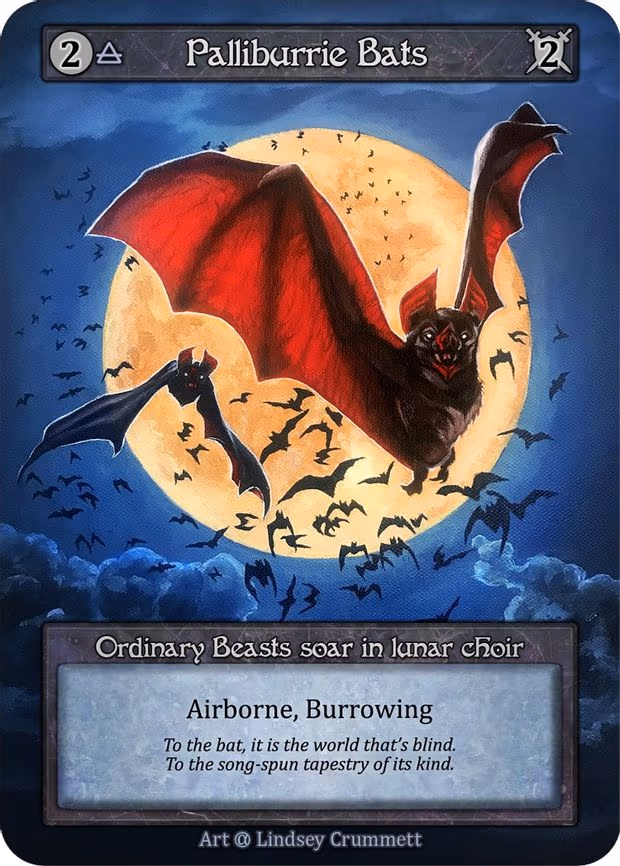 Palliburrie Bats - Ordinary