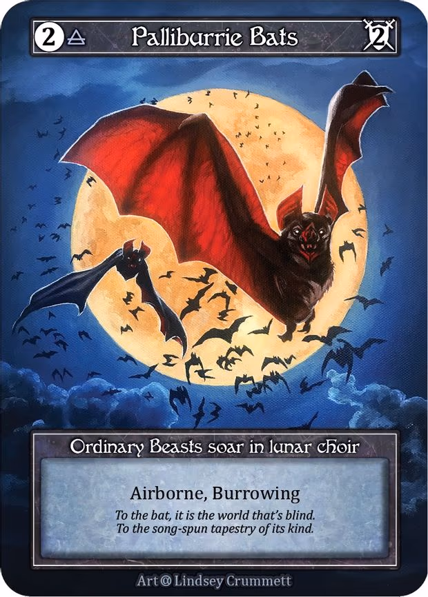 Palliburrie Bats - Ordinary