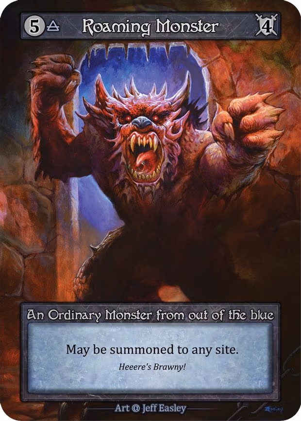 Roaming Monster (Preconstructed Deck) - Ordinary