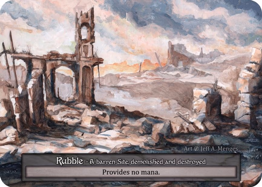Rubble (Box Topper) - Ordinary