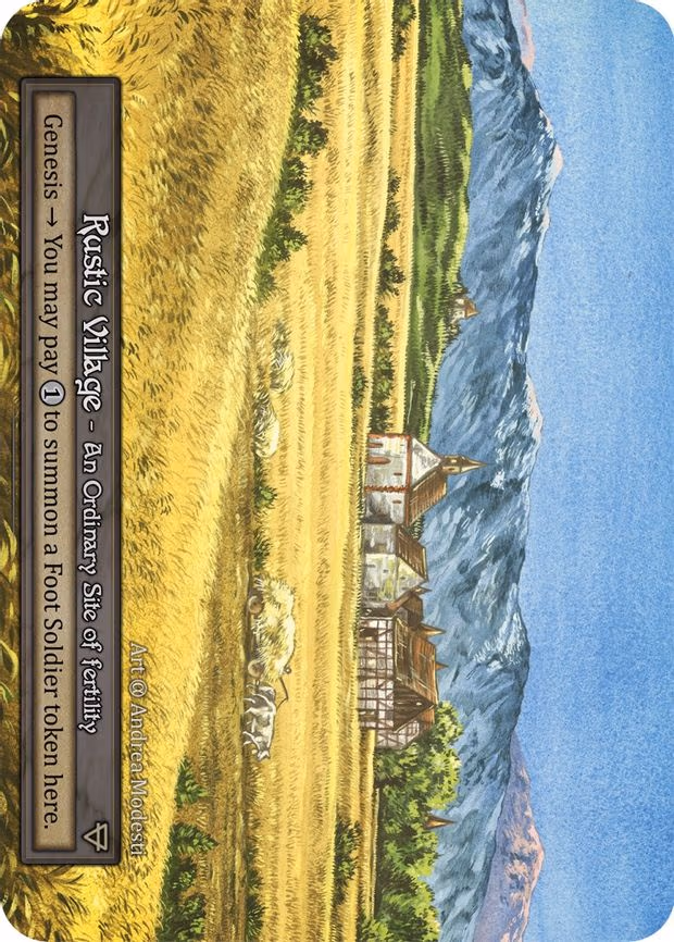 Rustic Village (Preconstructed Deck) - Ordinary