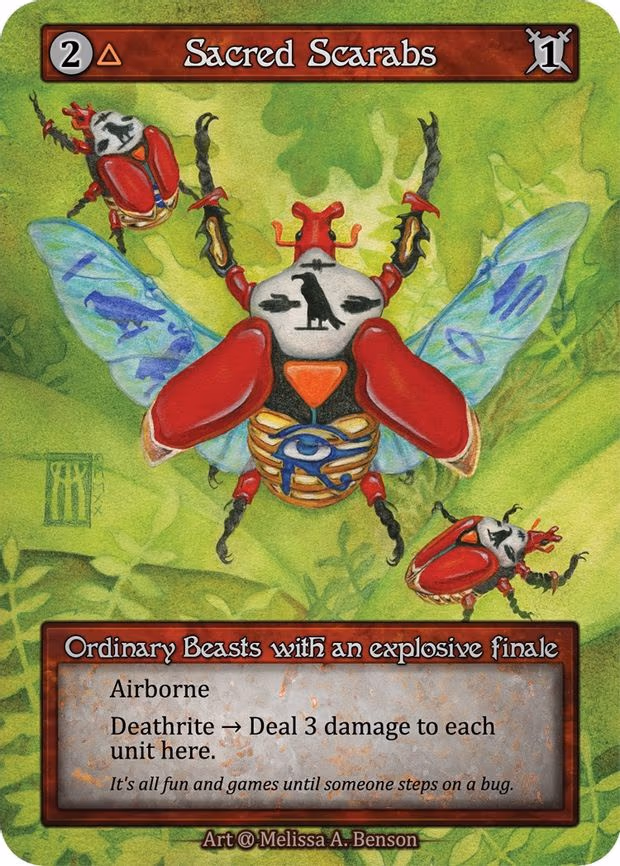 Sacred Scarabs (Preconstructed Deck) - Ordinary
