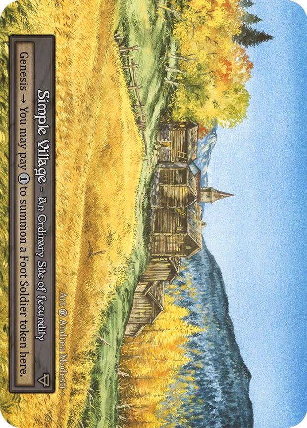 Simple Village - Ordinary
