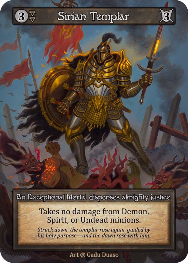 Sirian Templar - Exceptional