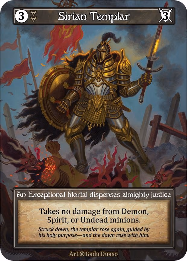 Sirian Templar - Exceptional