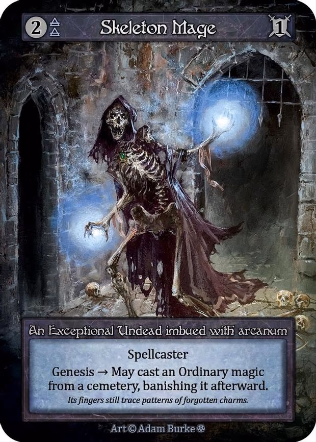 Skeleton Mage - Exceptional