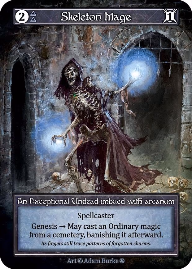 Skeleton Mage - Exceptional