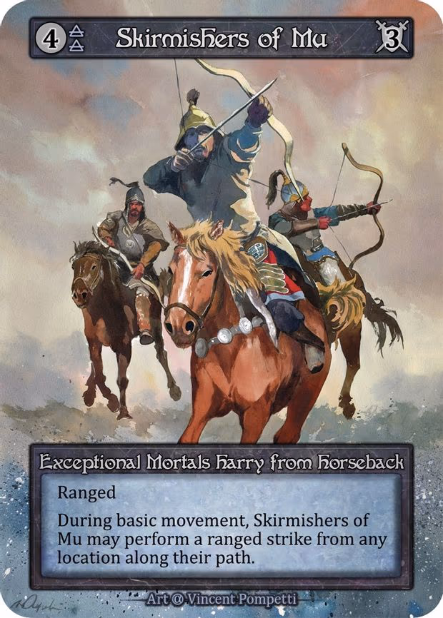 Skirmishers of Mu (Preconstructed Deck) - Exceptional