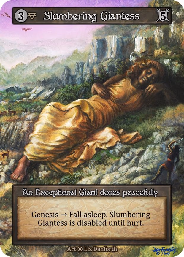Slumbering Giantess