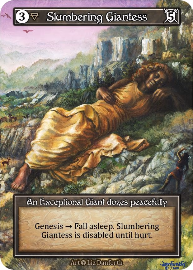 Slumbering Giantess