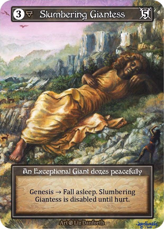 Slumbering Giantess
