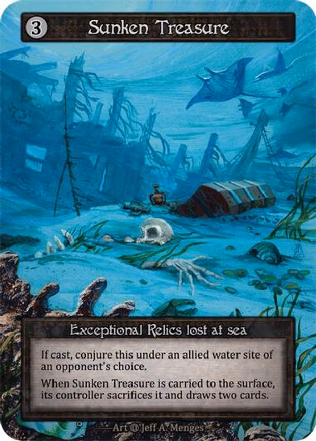 Sunken Treasure (Preconstructed Deck) - Exceptional