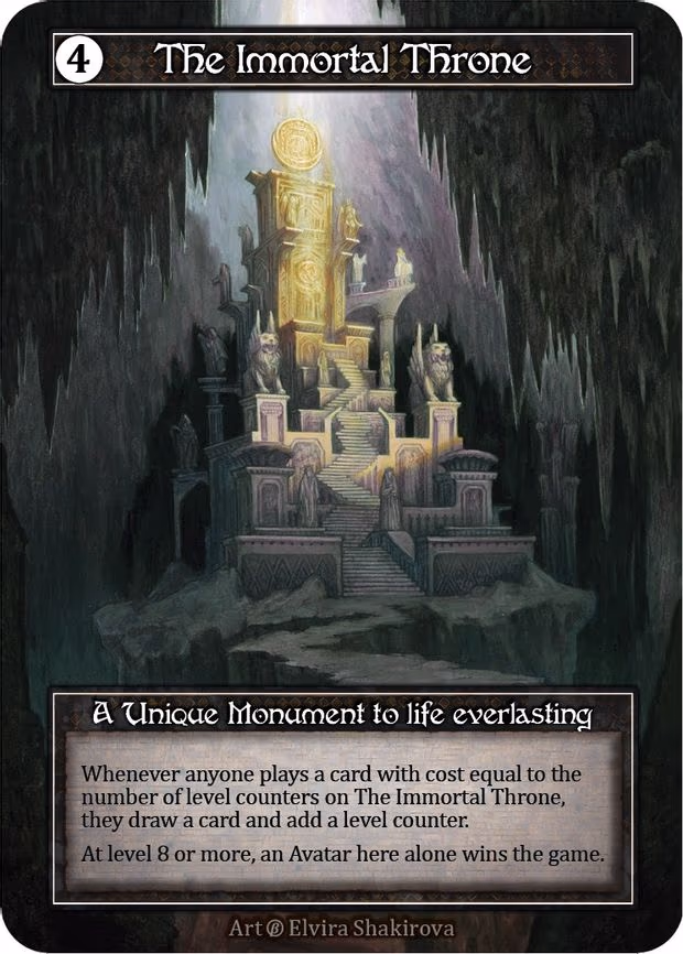 The Immortal Throne - Unique