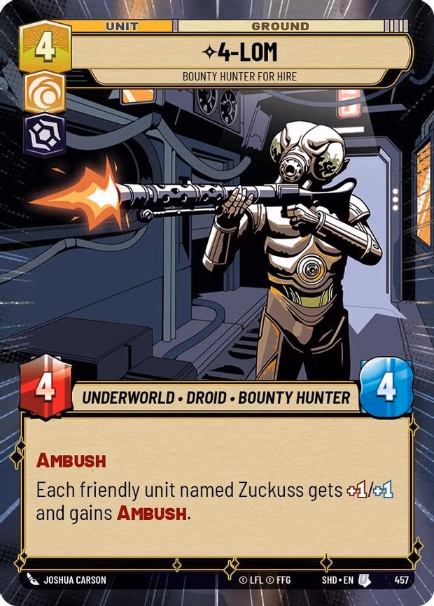 4-LOM - Bounty Hunter for Hire