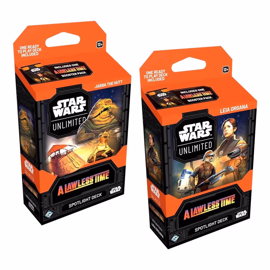 A Lawless Time - Spotlight Deck Pair: Leia Organa & Jabba the Hutt