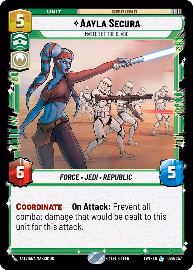 Aayla Secura - Master of the Blade