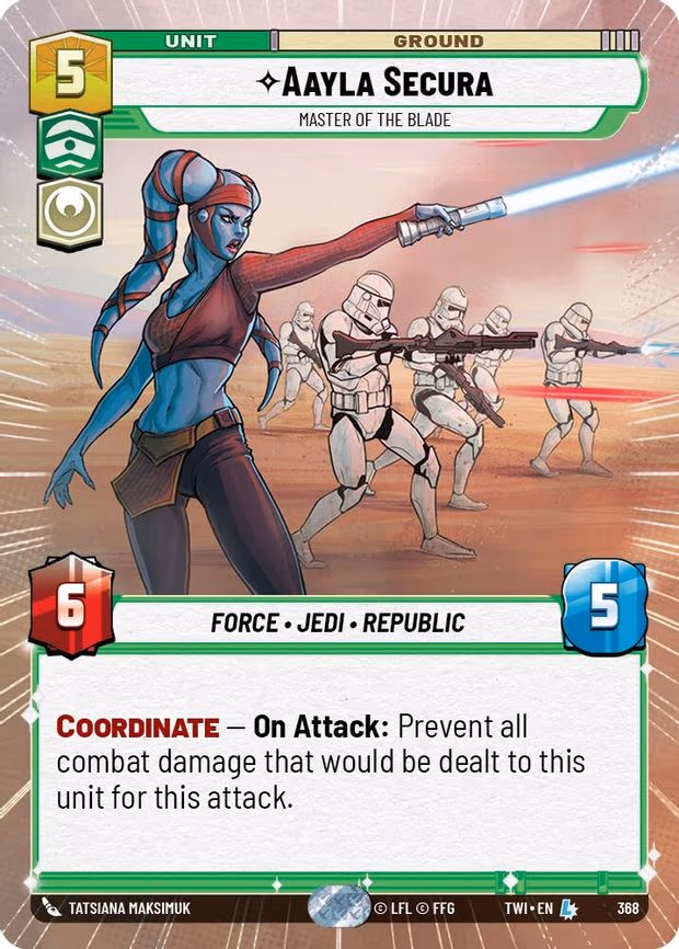 Aayla Secura - Master of the Blade
