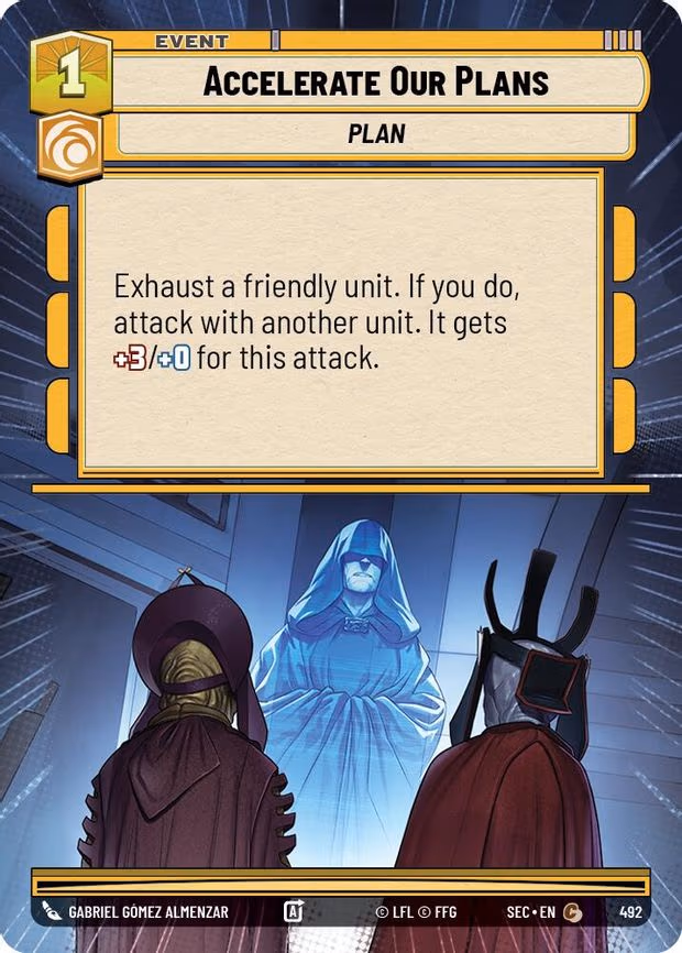 Accelerate Our Plans