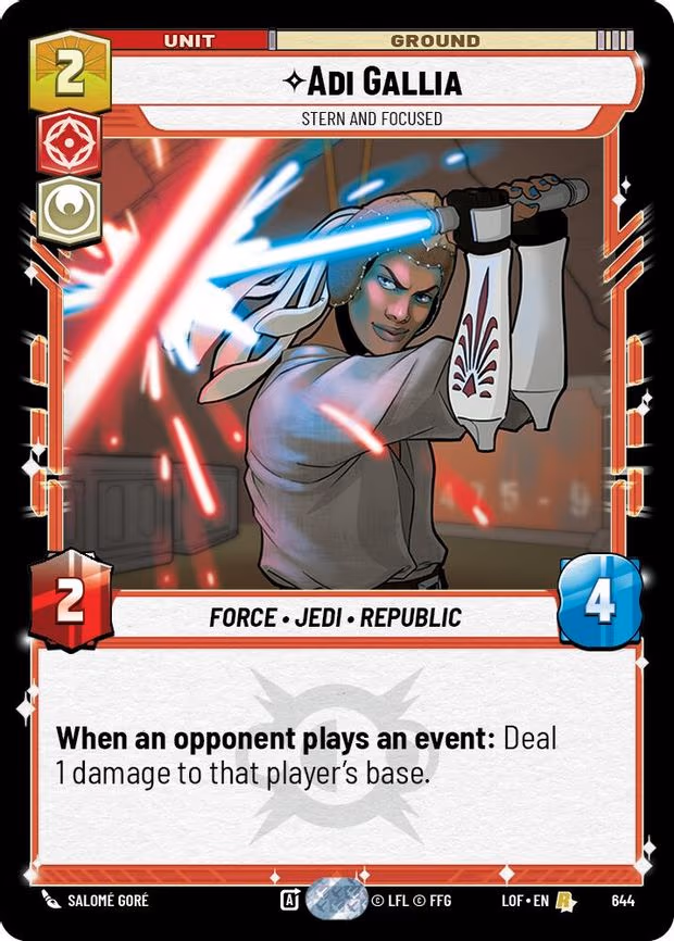 Adi Gallia - Stern and Focused