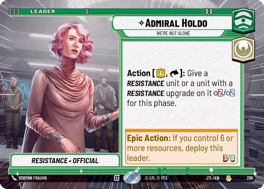 Admiral Holdo - We're Not Alone