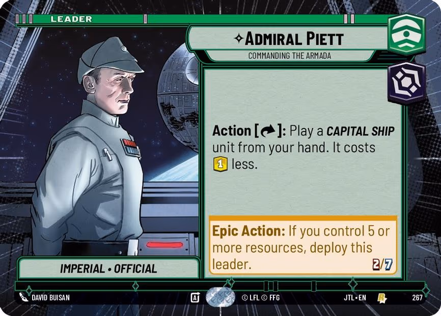 Admiral Piett - Commanding the Armada