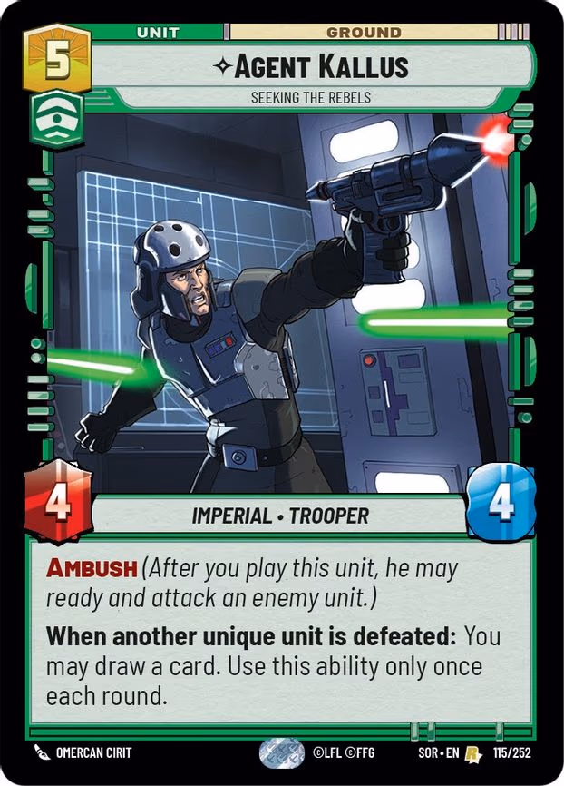 Agent Kallus - Seeking the Rebels