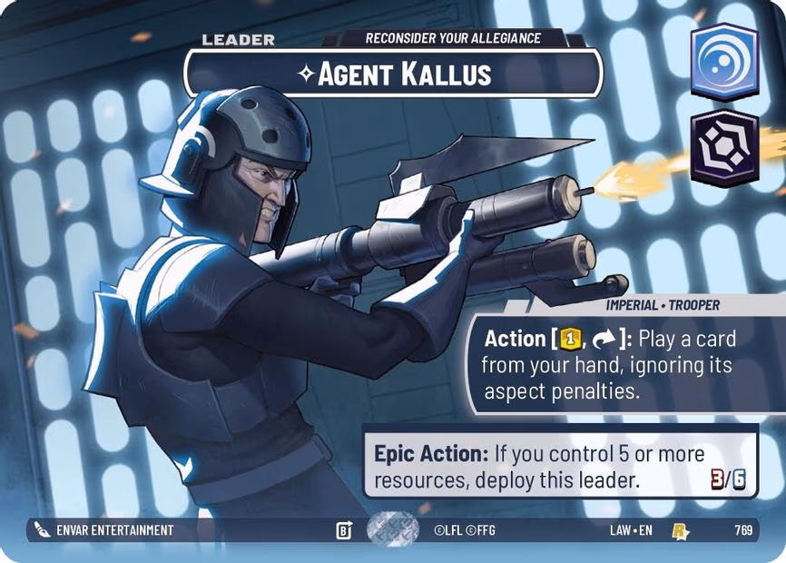 Agent Kallus - Reconsider Your Allegiance