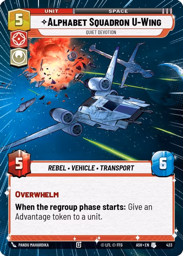 Alphabet Squadron U-Wing - Quiet Devotion