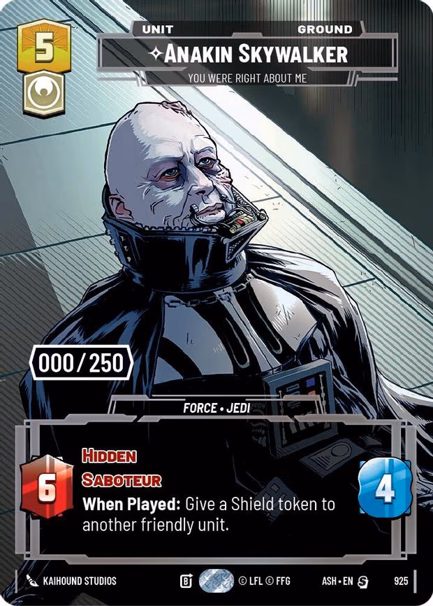 Anakin Skywalker - You Were Right About Me (Serialized) - Special (925)