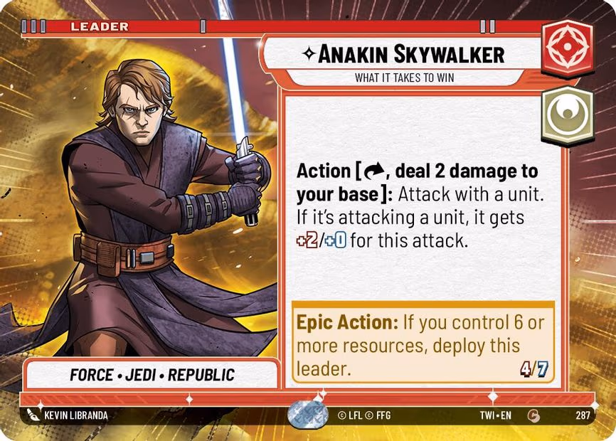 Anakin Skywalker - What it Takes to Win - Common (287)