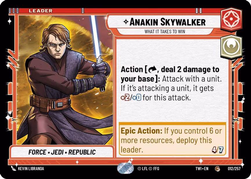 Anakin Skywalker - What it Takes to Win - Common (012/257)