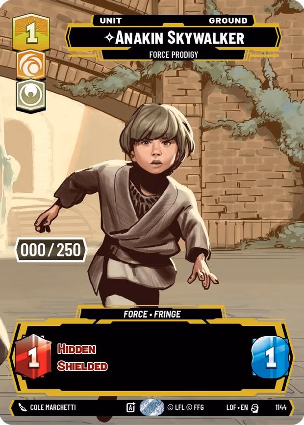 Anakin Skywalker - Force Prodigy (Serialized) - Special (1144)