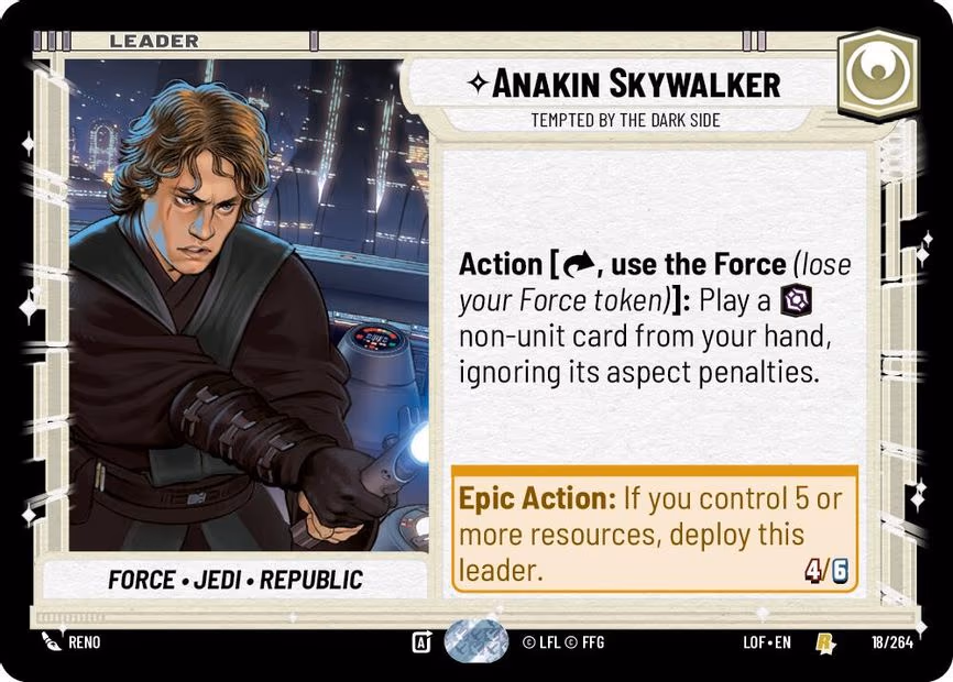 Anakin Skywalker - Tempted by the Dark Side