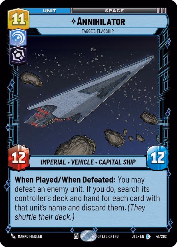 Annihilator - Tagge's Flagship - Legendary (041/262)