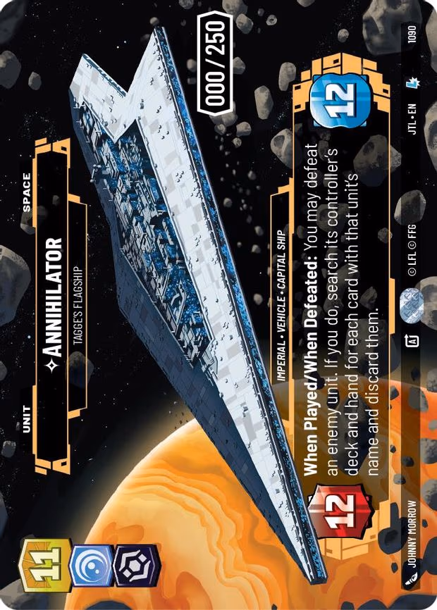 Annihilator - Tagge's Flagship (Serialized) - Legendary (1090)