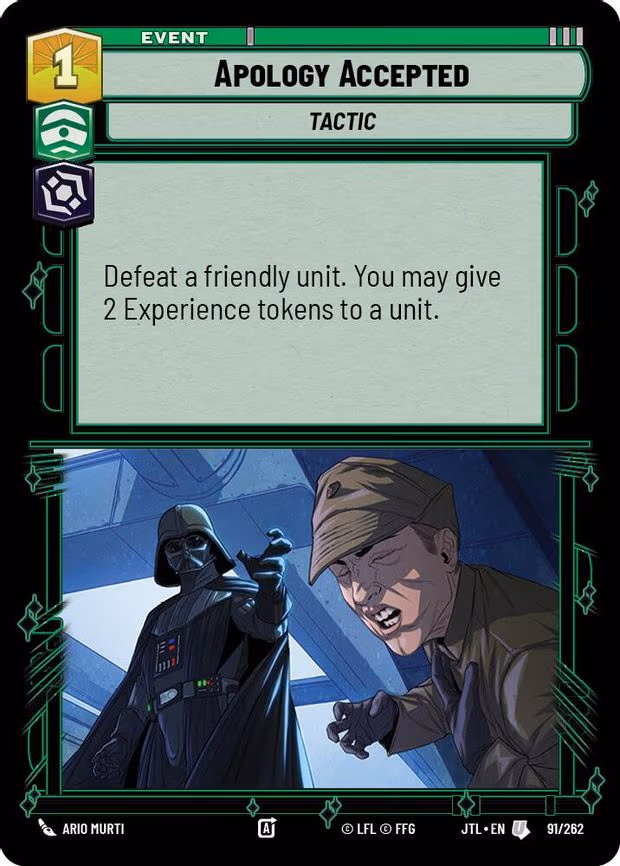 Apology Accepted - Uncommon (091/262)