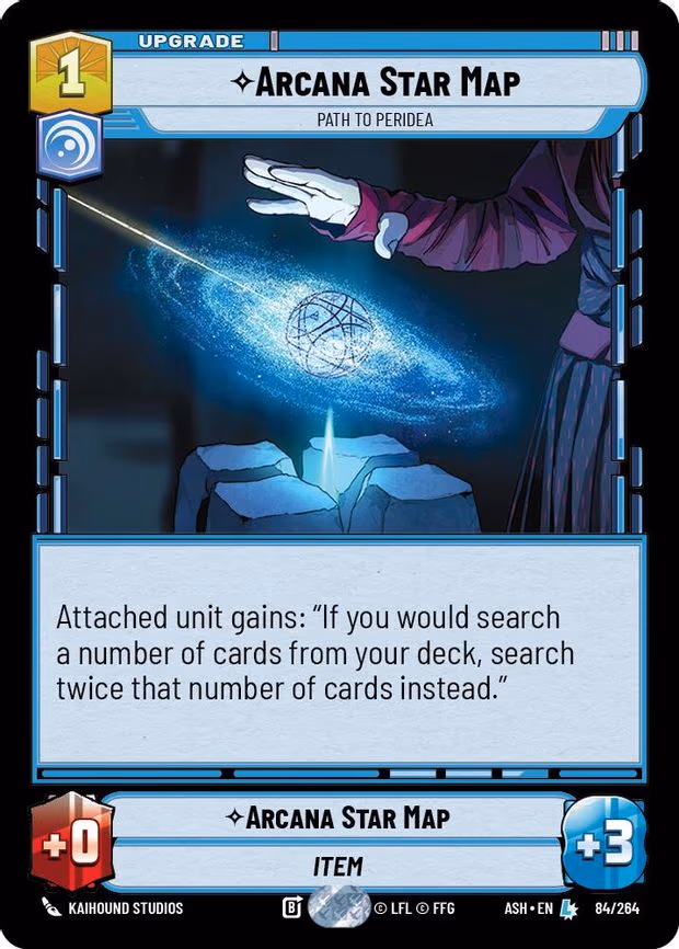 Arcana Star Map - Path to Peridea - Legendary (84/264)