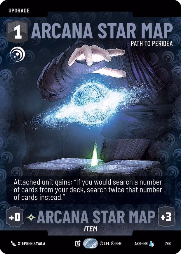 Arcana Star Map - Path to Peridea (Prestige) - Legendary (798)