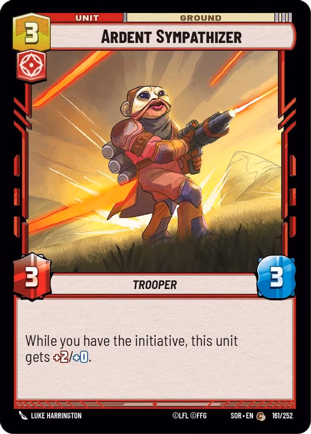 Ardent Sympathizer - Common (161/252)